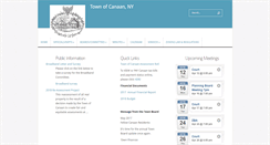 Desktop Screenshot of canaannewyork.org