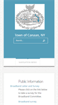 Mobile Screenshot of canaannewyork.org